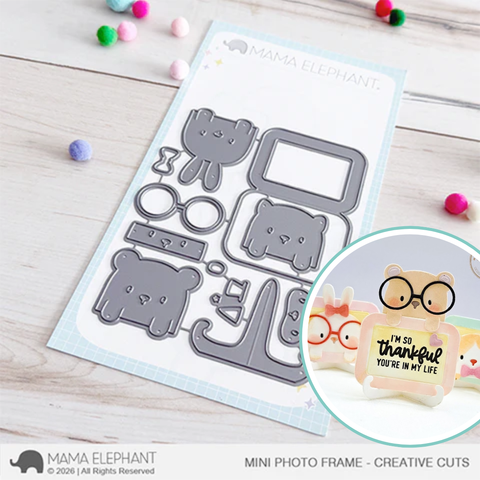 MAMA ELEPHANT: Creative Cuts | Mini Photo Frame