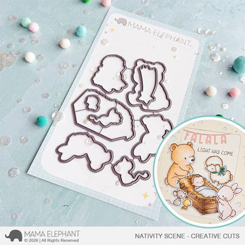MAMA ELEPHANT: Creative Cuts | Nativity Scene