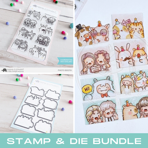 MAMA ELEPHANT: Stamp & Die Bundle | Photo Booth