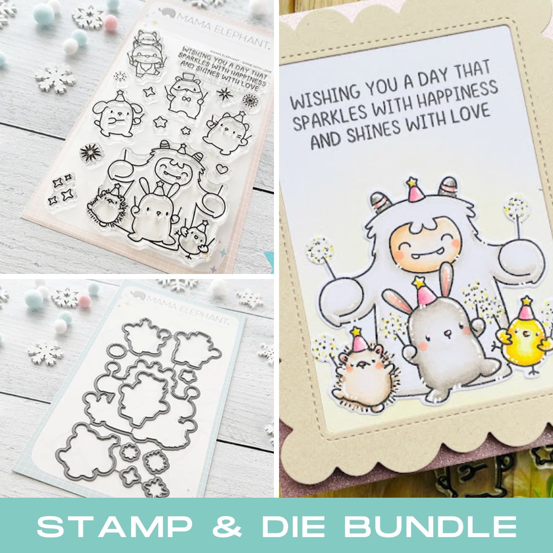 MAMA ELEPHANT: Shine With Love | Stamp and Creative Cuts