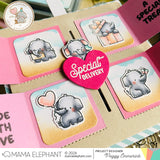 MAMA ELEPHANT: Little Elephant Agenda | Stamp