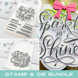 MAMA ELEPHANT: Sparkle and Shine | Stamp and Creative Cuts Bundle