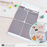 MAMA ELEPHANT: Creative Cuts | Teeny Notes