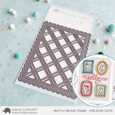 MAMA ELEPHANT: Die | Waffle Weave Frame