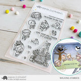 MAMA ELEPHANT: Stamp | Walking Zombies