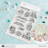 MAMA ELEPHANT: Stamp | Winter Wolf