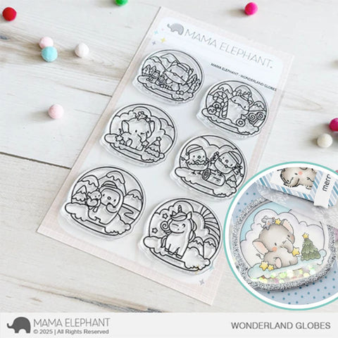 MAMA ELEPHANT: Wonderland Globes | Stamp