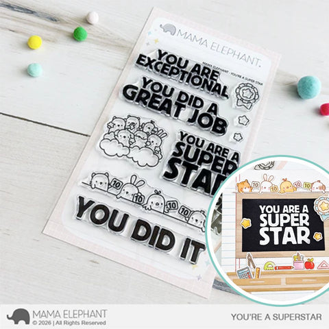 MAMA ELEPHANT: Stamp | You're A Superstar
