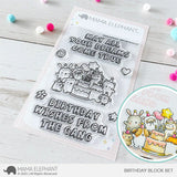 MAMA ELEPHANT: Birthday Block | Stamp