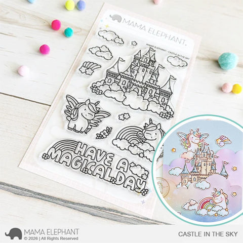 MAMA ELEPHANT: Stamp | Castle In The Sky
