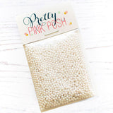 PRETTY PINK POSH:  Shaker Beads | Marshmallow