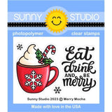 SUNNY STUDIO: Merry Mocha | Stamp & Die Bundle