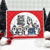 SUNNY STUDIO: Merry Mocha | Stamp & Die Bundle