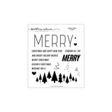 CONCORD & 9 th :  Merry Trees | Stamp, Die & Stencil Bundle