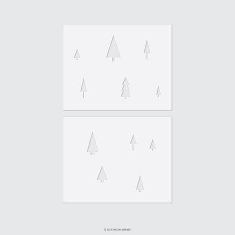 Kristina Werner | C9 : Stencil | Merry Trees