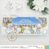 MAMA ELEPHANT: Build a Snowman | Stamp