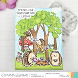 MAMA ELEPHANT: Happy Hedgehog | Stamp