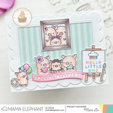 MAMA ELEPHANT: Painting Piggies | Stamp and Creative Cuts Bundle