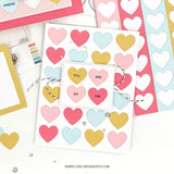 CONCORD & 9 th : Mix and Match Hearts | Stamp