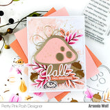 PRETTY PINK POSH:  Fall Words | Stencil