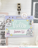 MAMA ELEPHANT: Stamp & Die Bundle | Name Tag