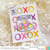 MAMA ELEPHANT:  Jar of Hearts | Stamp