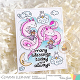 MAMA ELEPHANT:  New Beginnings | Stamp