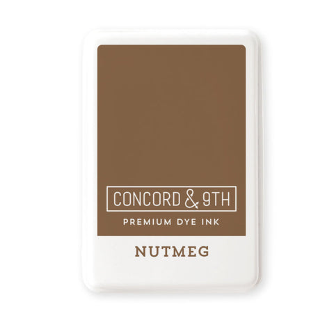 CONCORD & 9 TH: Premium Dye Ink Pad | Nutmeg