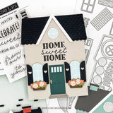 CONCORD & 9 th :  Our House | Embossing Folder