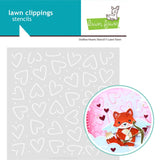 LAWN FAWN: Outline Hearts | Stencil