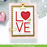 LAWN FAWN: Giant Outlined Love | Lawn Cuts Die