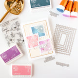 PINKFRESH STUDIO:  Nested Rectangles | Postage Edge | Die