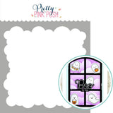 PRETTY PINK POSH: Stencil | Clouds
