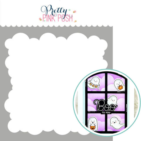 PRETTY PINK POSH: Stencil | Clouds
