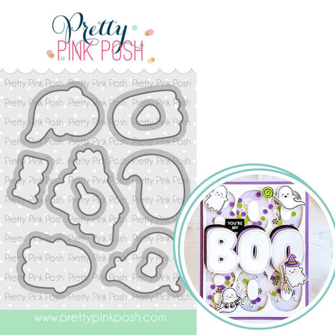 PRETTY PINK POSH: Die | Mini Ghosts