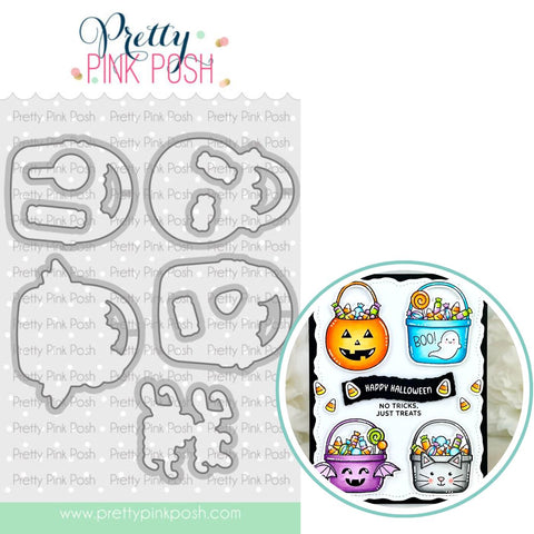 PRETTY PINK POSH: Die | Halloween Treat Buckets