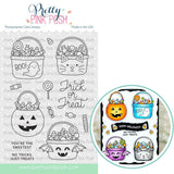 PRETTY PINK POSH:  Stamp | Halloween Treat Bucket