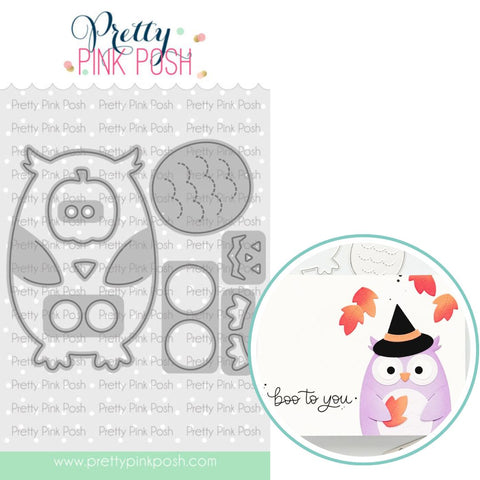 PRETTY PINK POSH: Die | Owl Holder