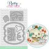 PRETTY PINK POSH: Die | Pumpkin Face Shaker