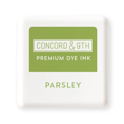 CONCORD & 9 TH: Premium Dye Ink Cube | Parsley