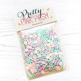 PRETTY PINK POSH:  Clay Confetti | Pastel Blizzard