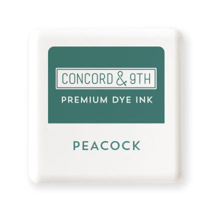 CONCORD & 9 TH: Premium Dye Ink Cube | Peacock