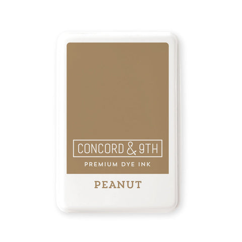 CONCORD & 9 TH: Premium Dye Ink Pad | Peanut
