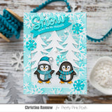 PRETTY PINK POSH: Let it Snow | Stamp & Die Bundle