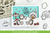 LAWN FAWN: Coloring Stencils | Penguin Party