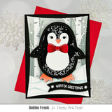 PRETTY PINK POSH: Penguin Shaker | Die