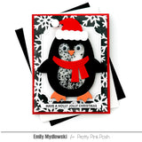 PRETTY PINK POSH: Penguin Shaker | Die