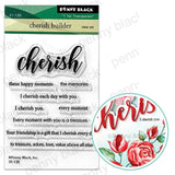 PENNY BLACK : Cherish Builder | Stamp