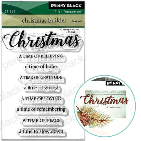 PENNY BLACK : Christmas Builder | Stamp