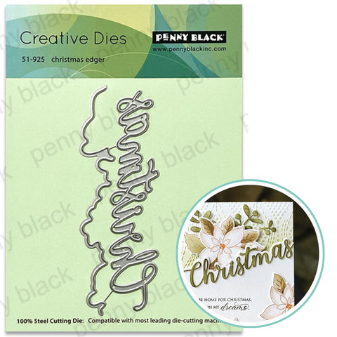 PENNY BLACK: Christmas Edger | Die